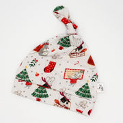 Christmas baby hat from Fox and Lottie, the luxury baby and toddler sleepwear company.