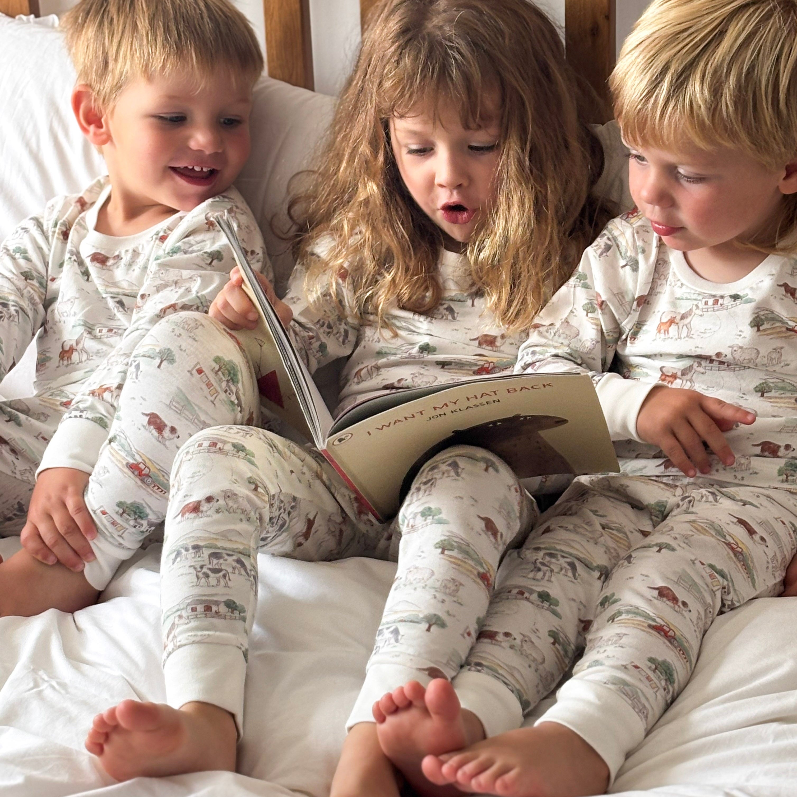 Farm pyjamas luxury sleepwear