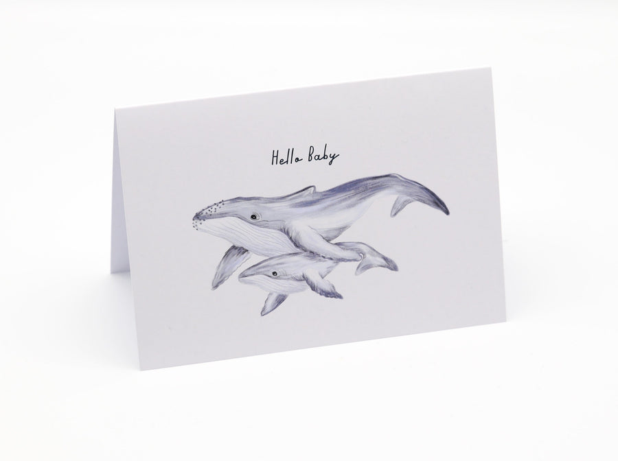 Hello baby - Baby arrival card