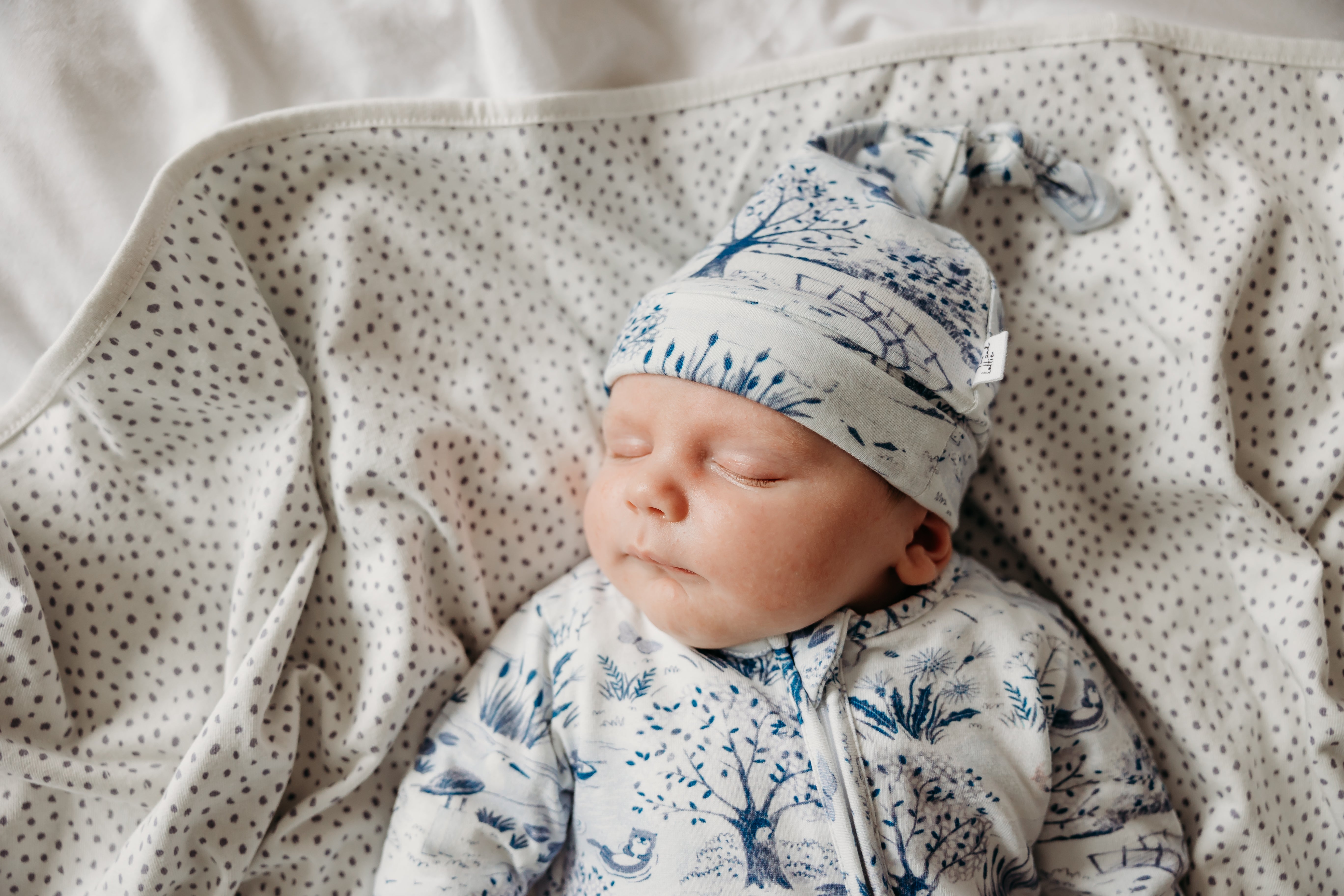 On the river baby sleepwear collection from Fox and Lottie, premium baby and infant sleepwear.