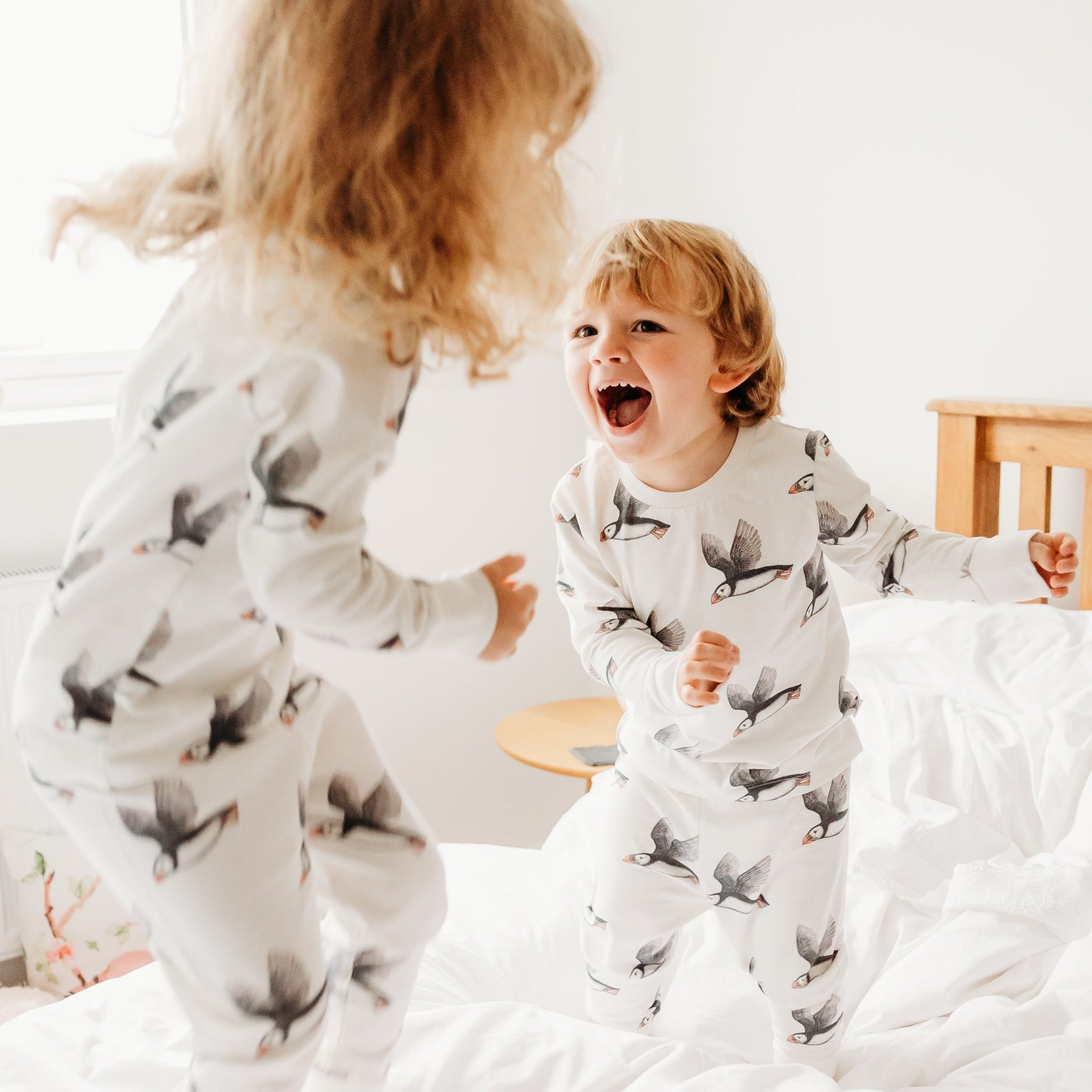 Premium sleepwear fox and lottie puffin pyjamas